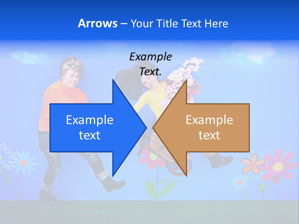 Funny Gardening Attractive PowerPoint Template