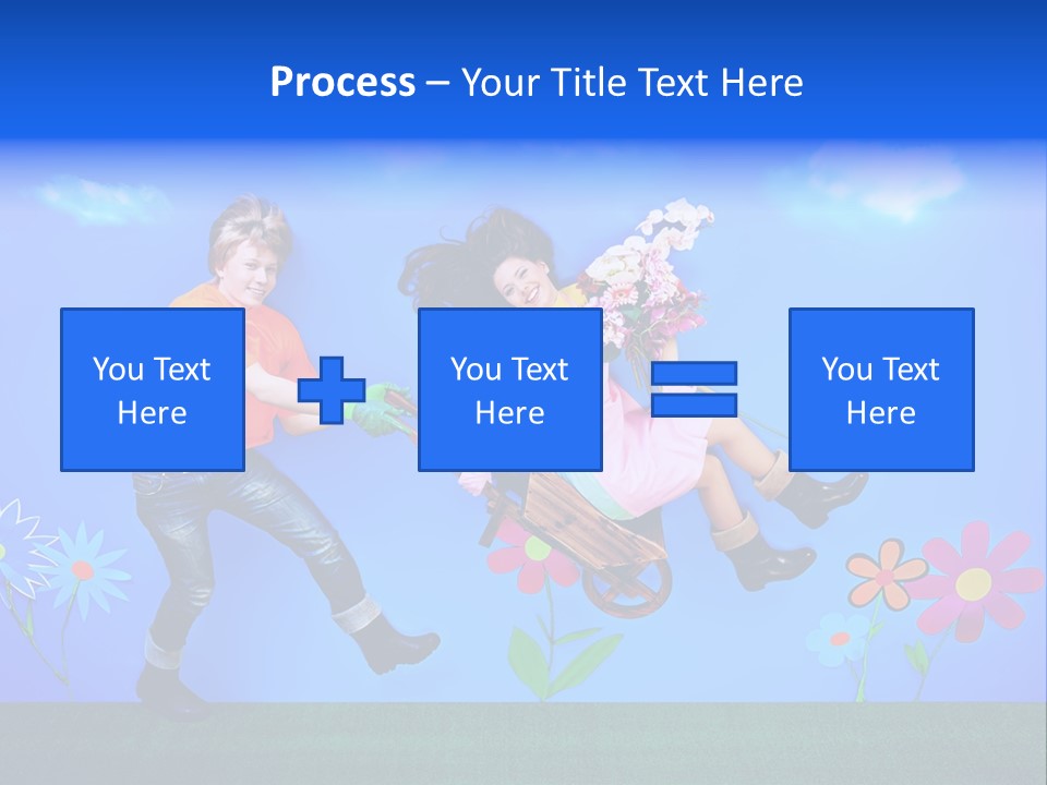 Funny Gardening Attractive PowerPoint Template