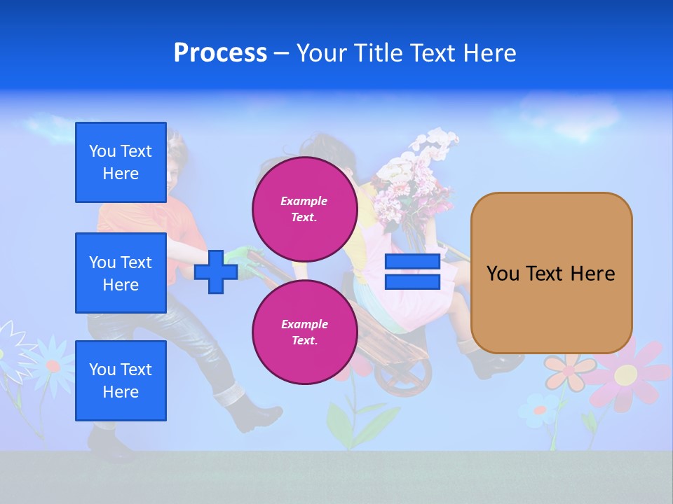 Funny Gardening Attractive PowerPoint Template