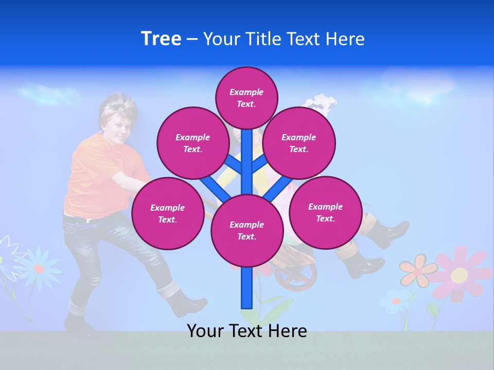 Funny Gardening Attractive PowerPoint Template