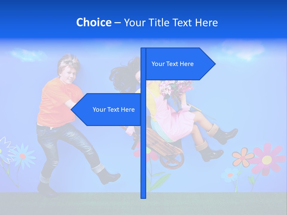 Funny Gardening Attractive PowerPoint Template