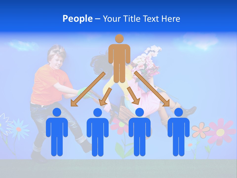 Funny Gardening Attractive PowerPoint Template