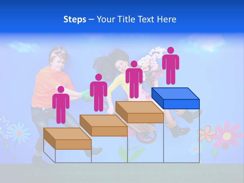 Funny Gardening Attractive PowerPoint Template