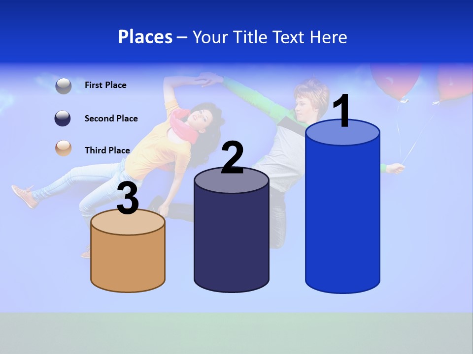 Beauty People Happiness PowerPoint Template