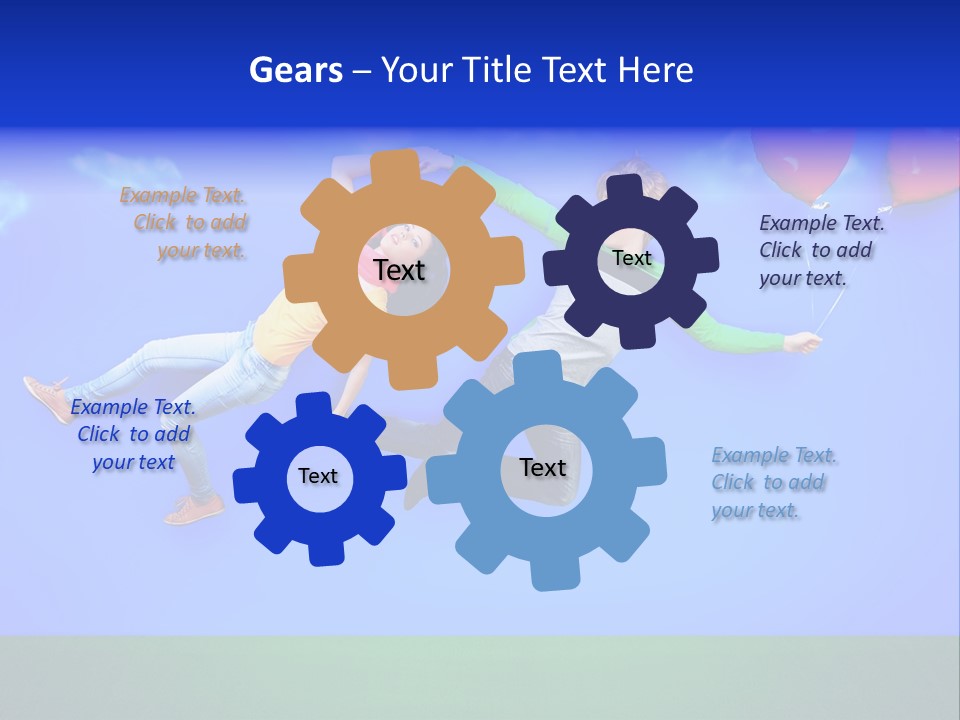 Beauty People Happiness PowerPoint Template