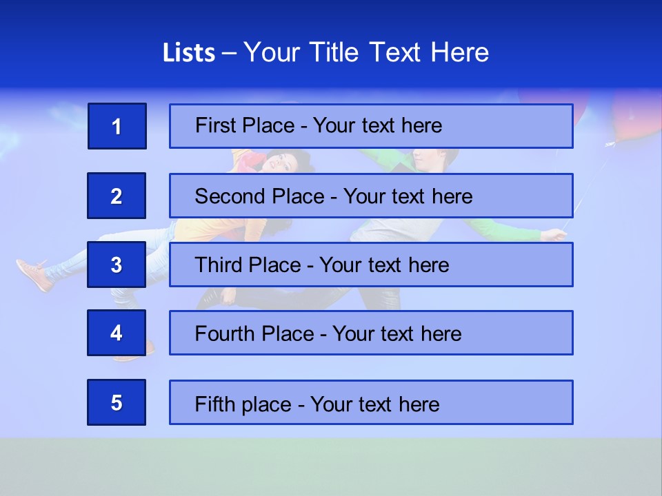 Beauty People Happiness PowerPoint Template
