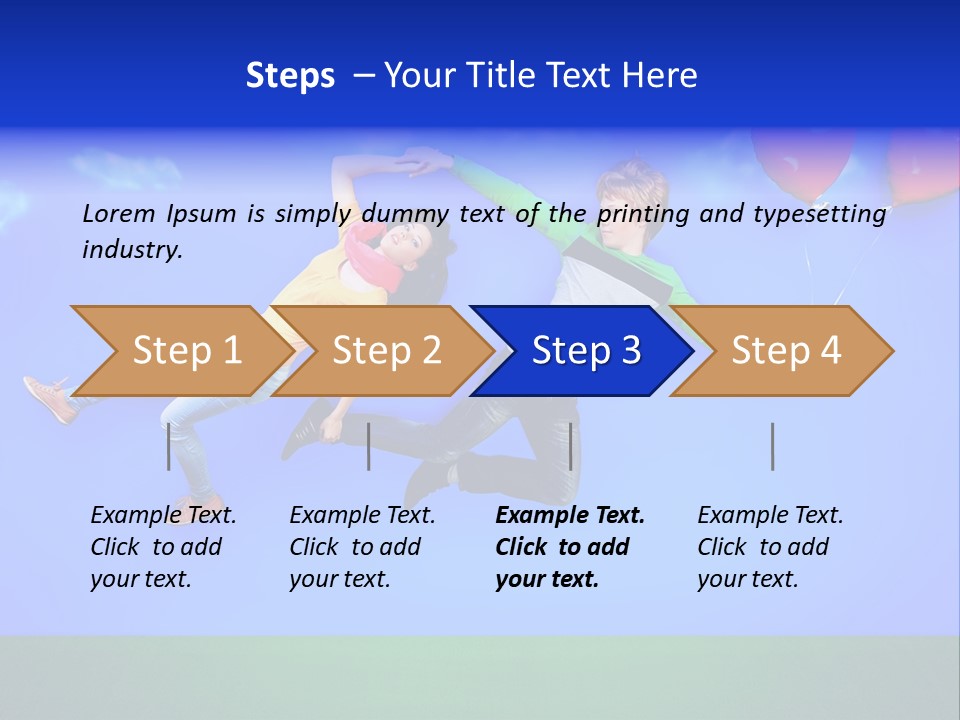 Beauty People Happiness PowerPoint Template