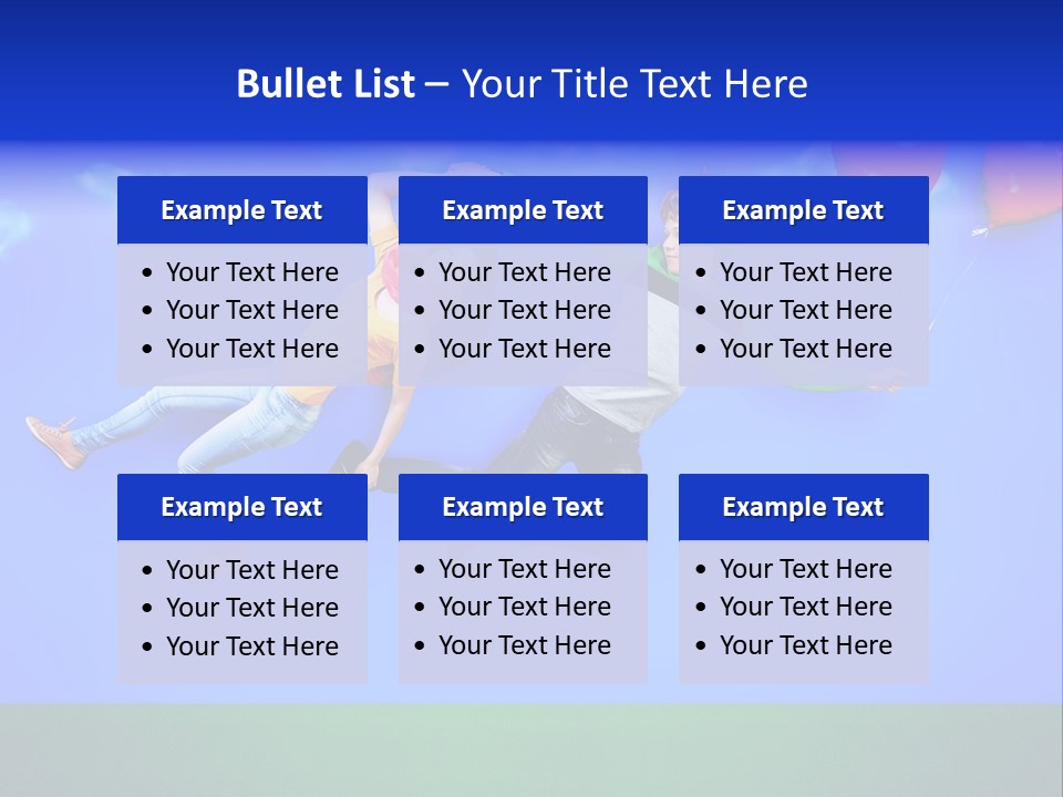 Beauty People Happiness PowerPoint Template