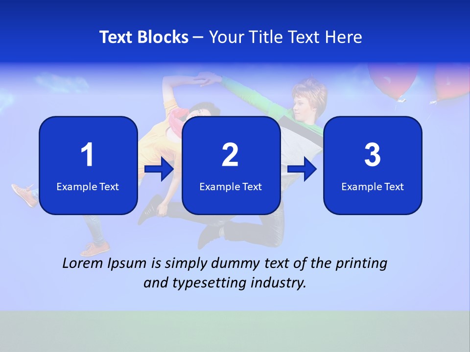 Beauty People Happiness PowerPoint Template