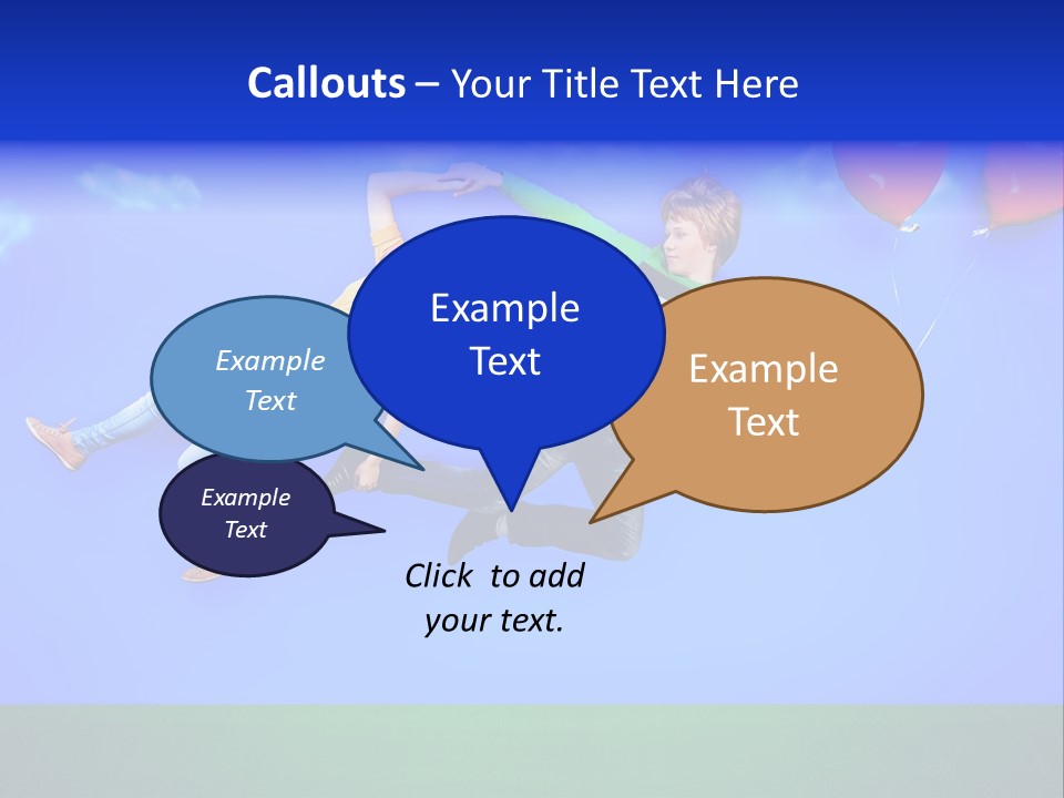 Beauty People Happiness PowerPoint Template