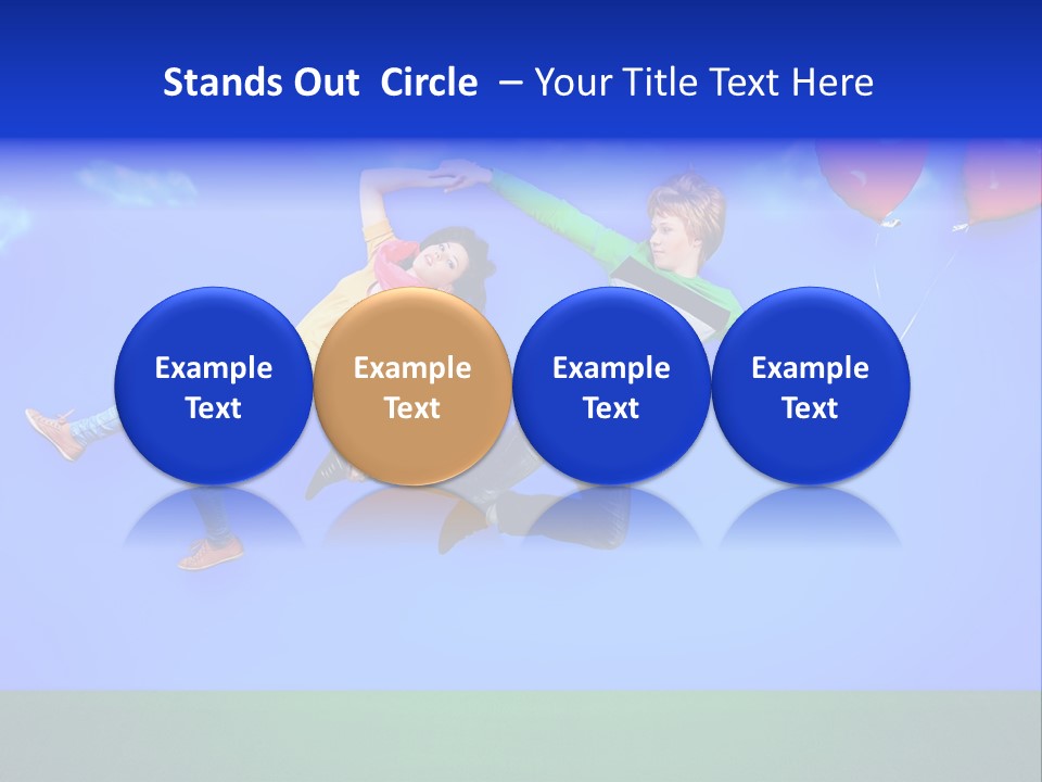 Beauty People Happiness PowerPoint Template