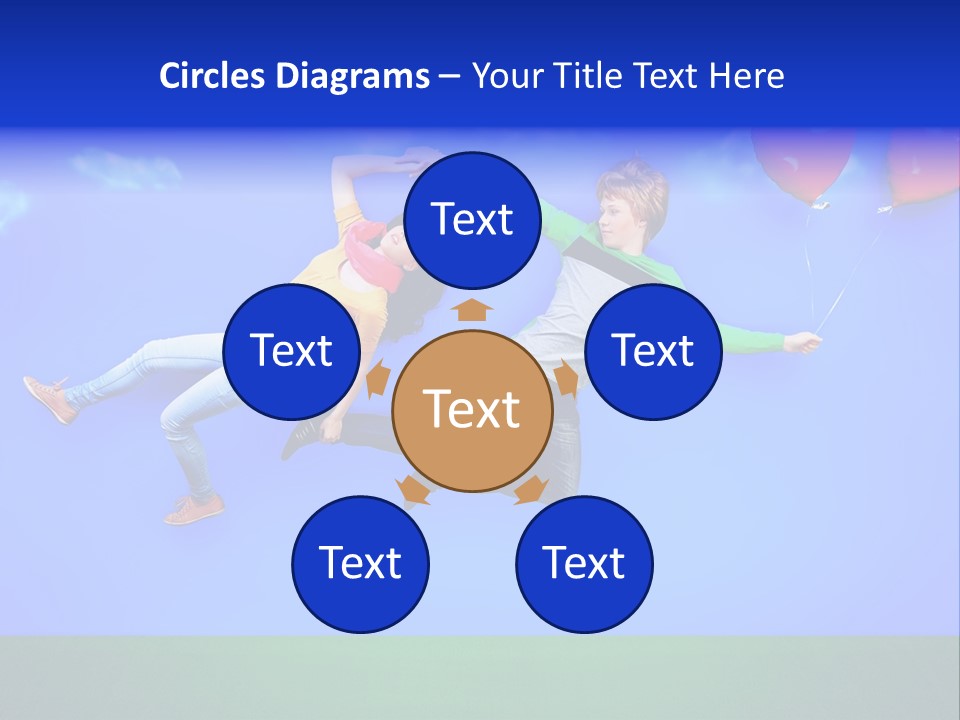 Beauty People Happiness PowerPoint Template