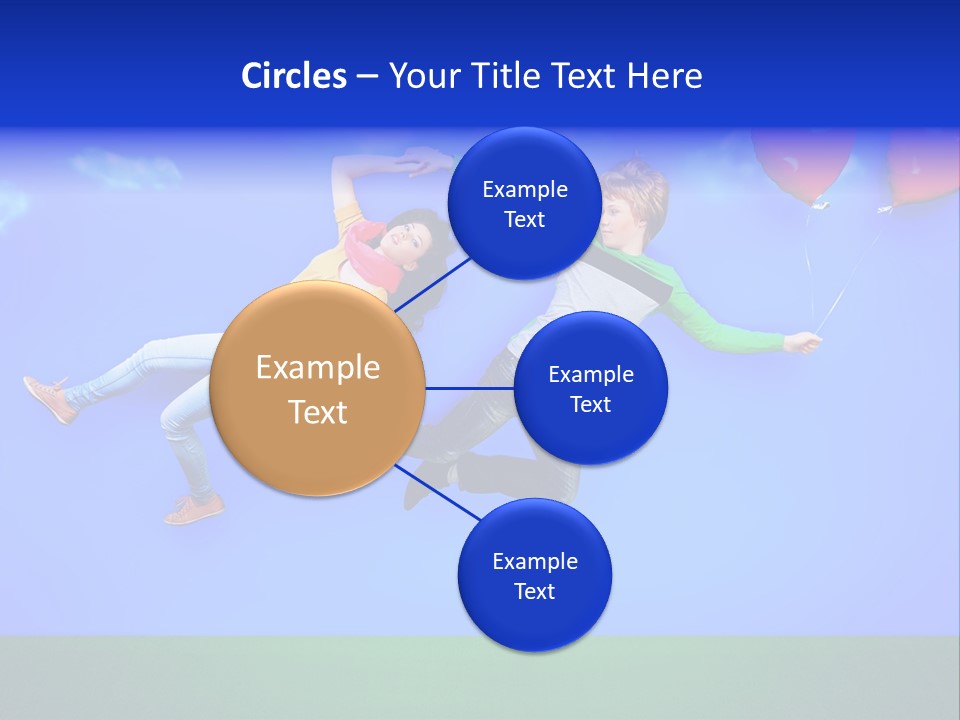 Beauty People Happiness PowerPoint Template