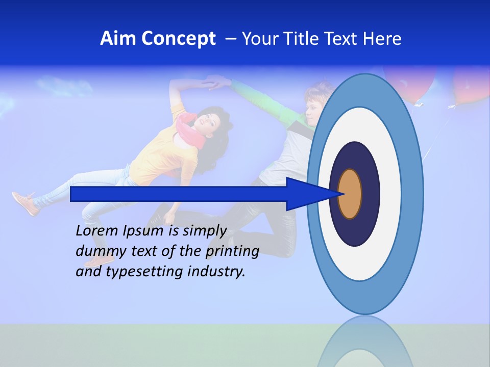 Beauty People Happiness PowerPoint Template