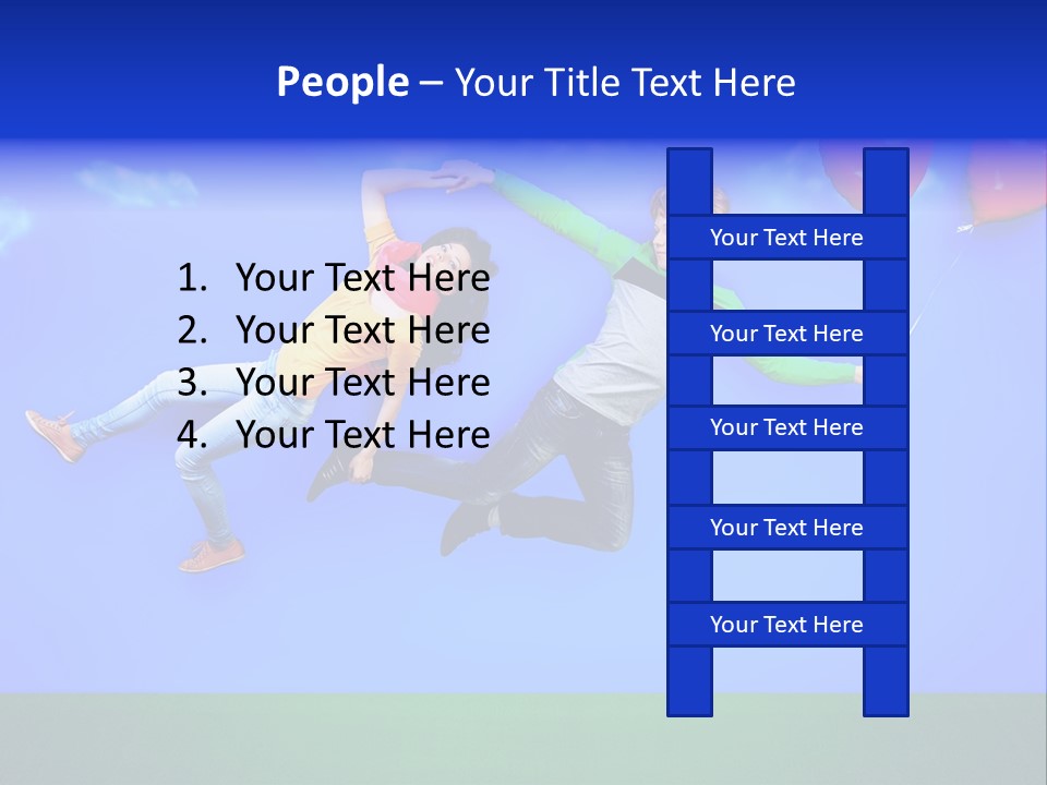 Beauty People Happiness PowerPoint Template