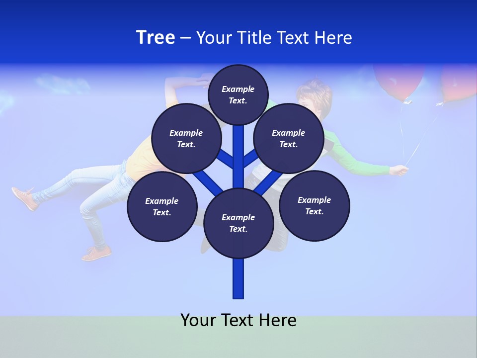 Beauty People Happiness PowerPoint Template