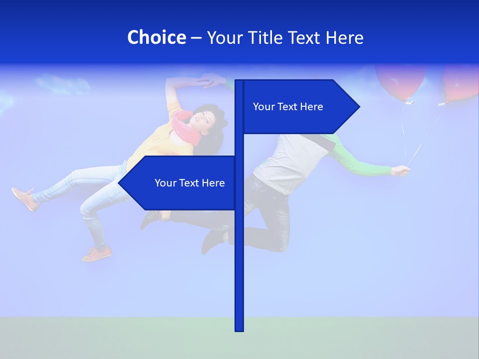 Beauty People Happiness PowerPoint Template