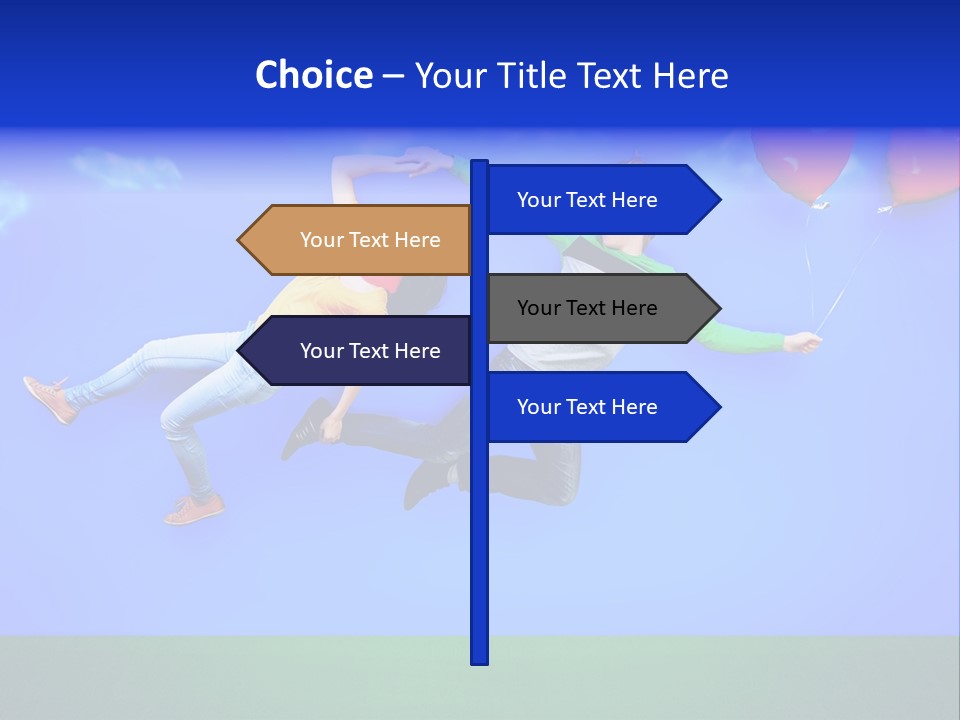 Beauty People Happiness PowerPoint Template