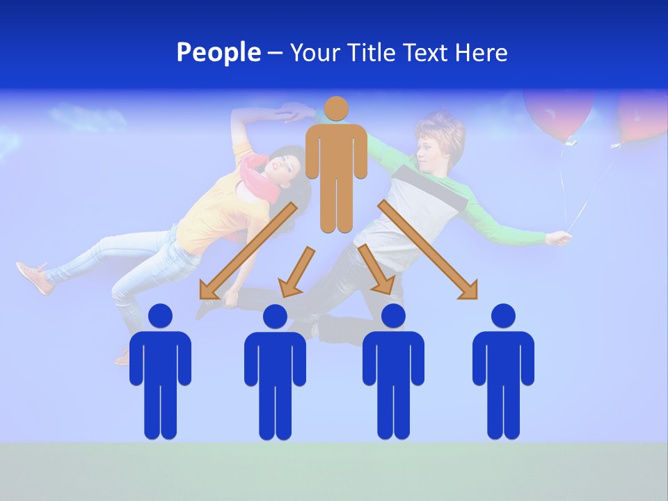 Beauty People Happiness PowerPoint Template