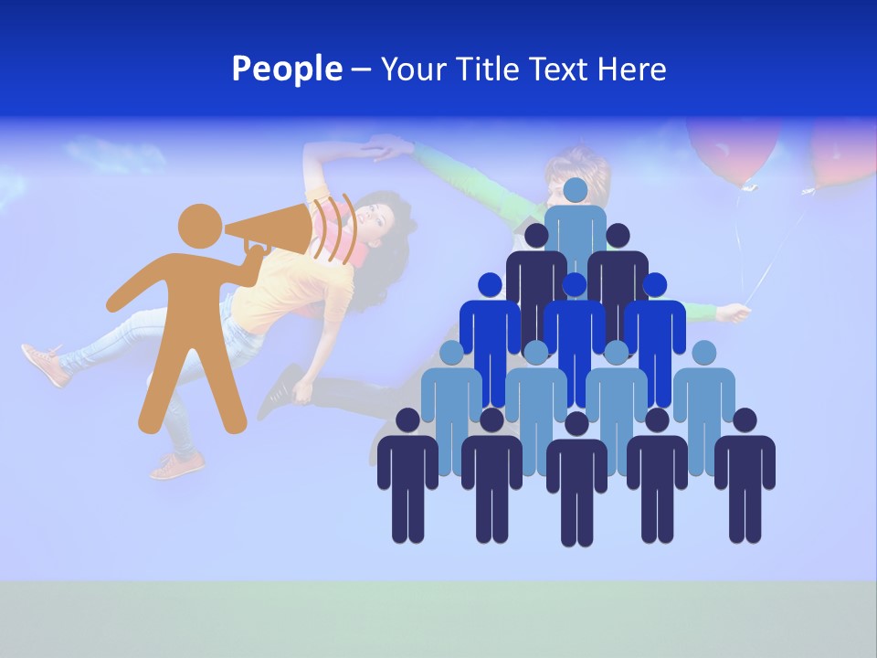 Beauty People Happiness PowerPoint Template