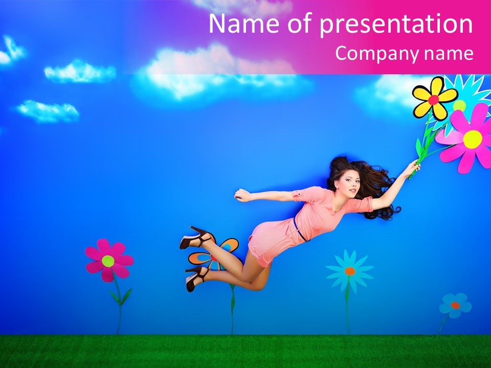 Young Conceptual Spring PowerPoint Template