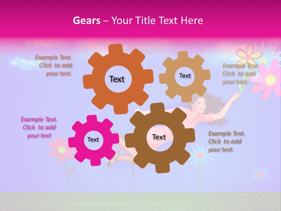 Young Conceptual Spring PowerPoint Template