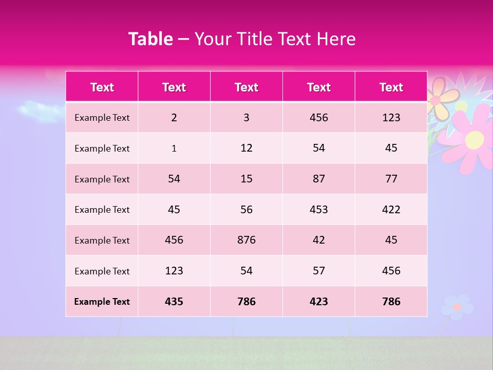 Young Conceptual Spring PowerPoint Template