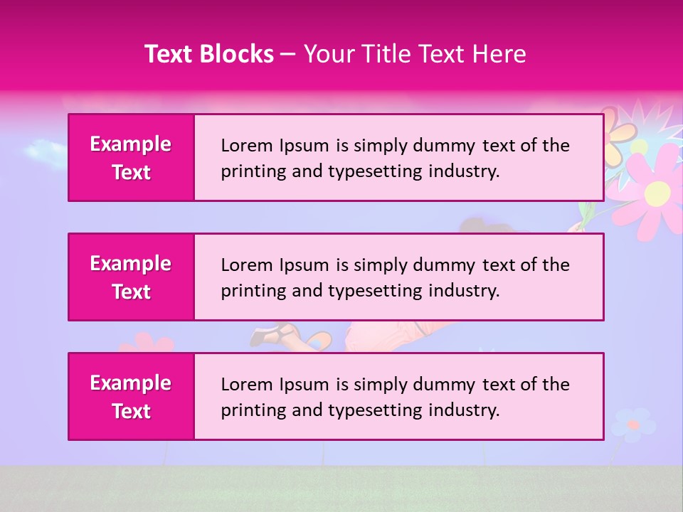 Young Conceptual Spring PowerPoint Template