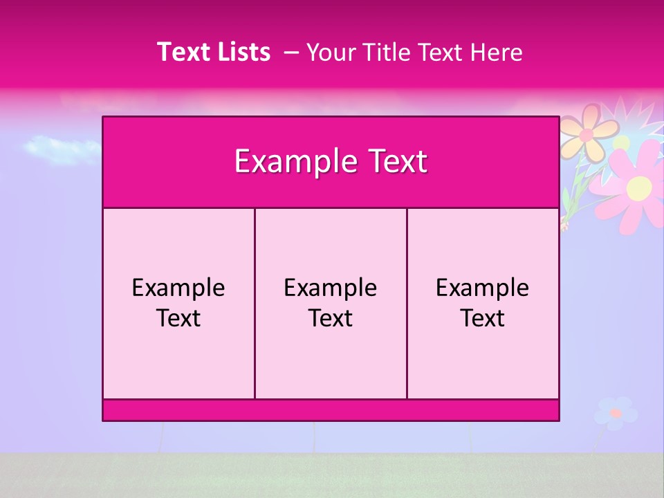 Young Conceptual Spring PowerPoint Template
