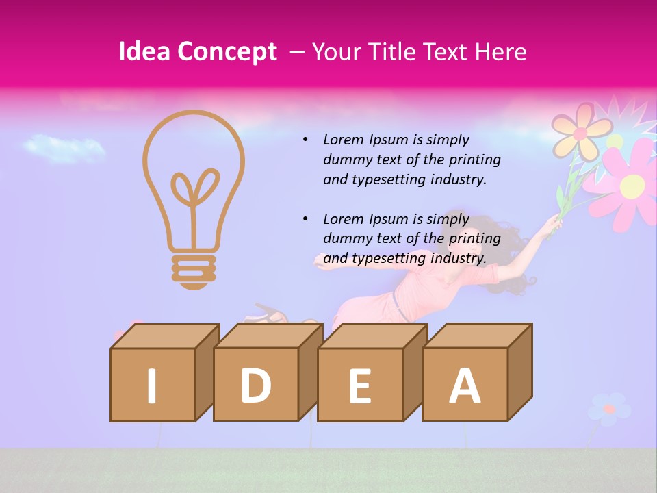 Young Conceptual Spring PowerPoint Template