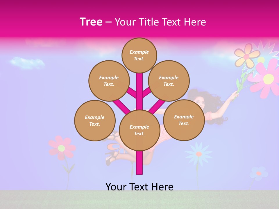 Young Conceptual Spring PowerPoint Template