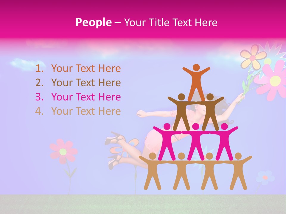 Young Conceptual Spring PowerPoint Template