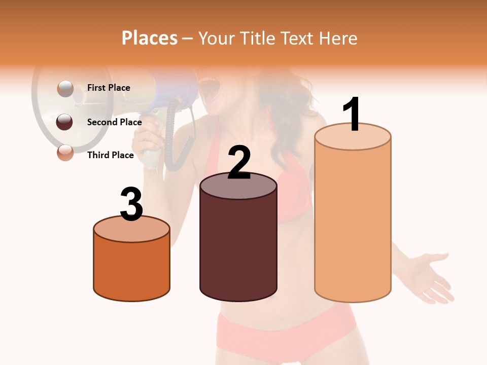 Yelling Isolated Season PowerPoint Template