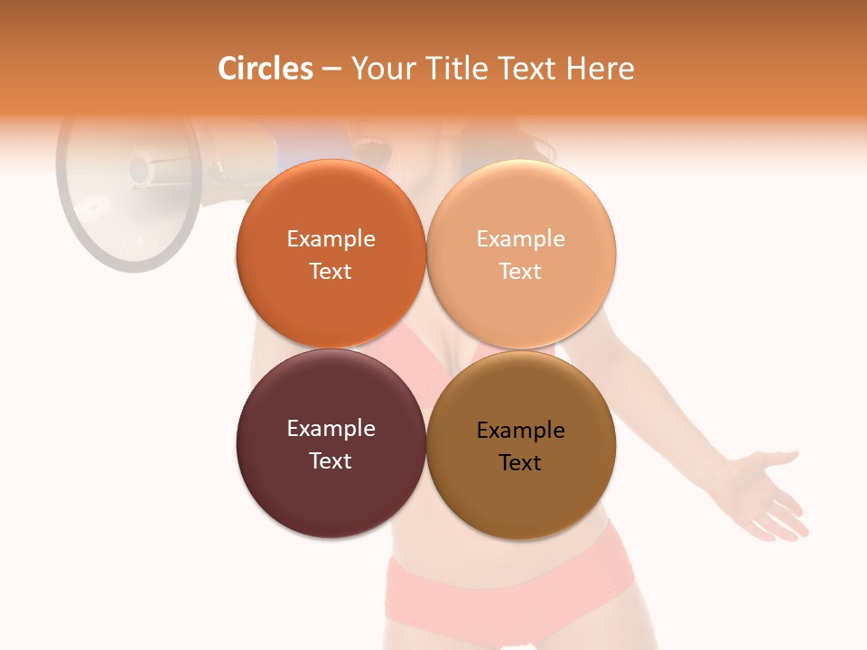 Yelling Isolated Season PowerPoint Template