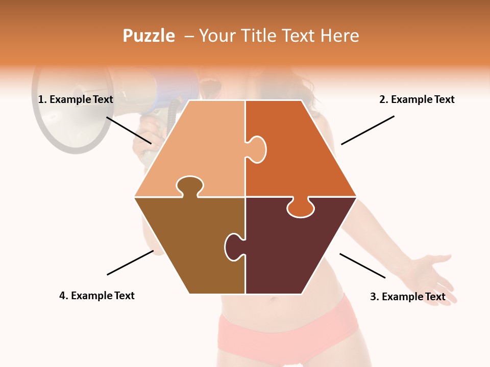 Yelling Isolated Season PowerPoint Template