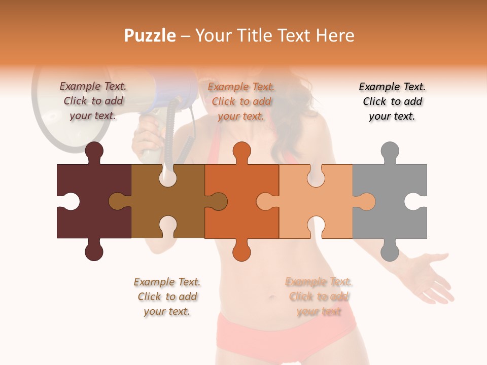 Yelling Isolated Season PowerPoint Template