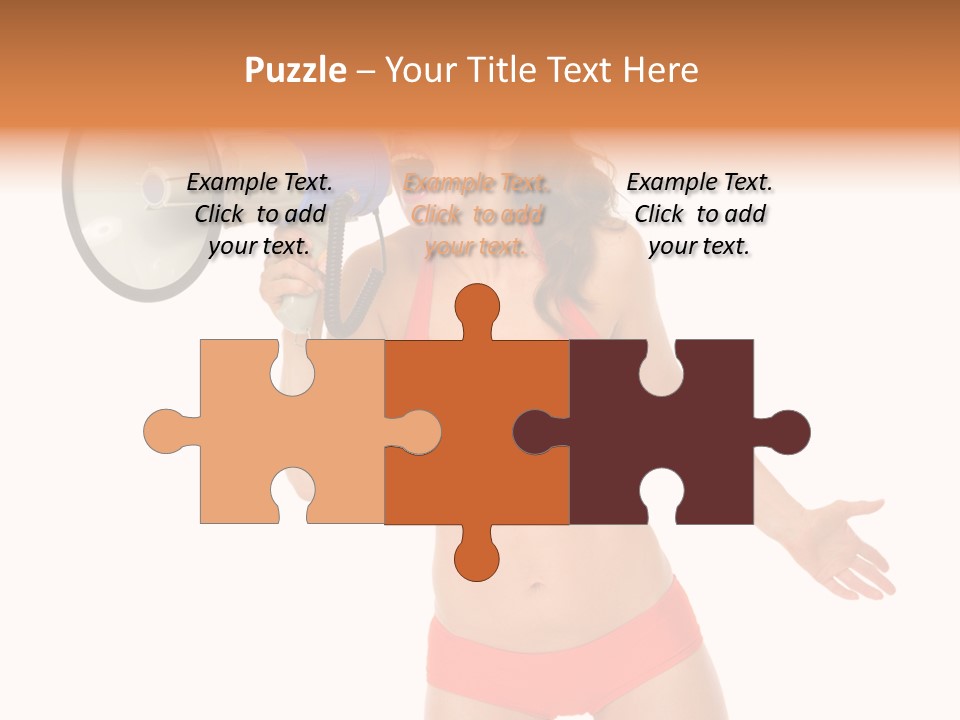 Yelling Isolated Season PowerPoint Template