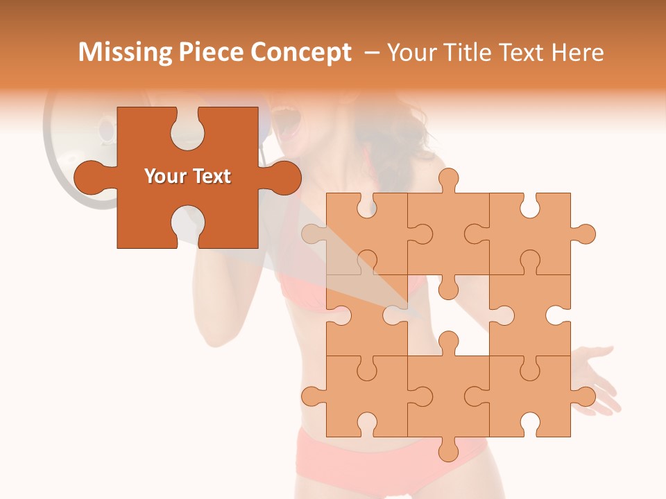 Yelling Isolated Season PowerPoint Template