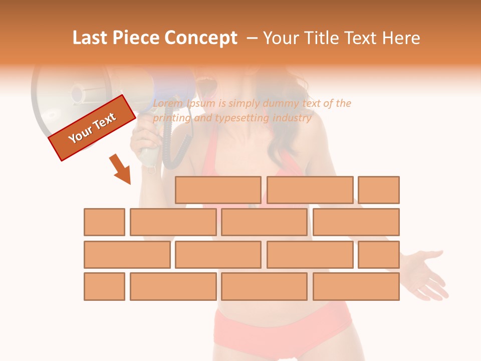 Yelling Isolated Season PowerPoint Template