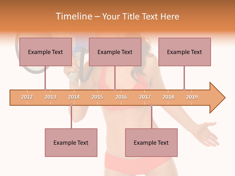 Yelling Isolated Season PowerPoint Template