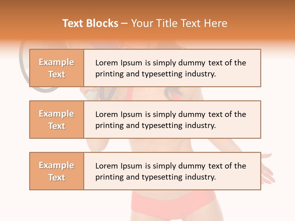Yelling Isolated Season PowerPoint Template