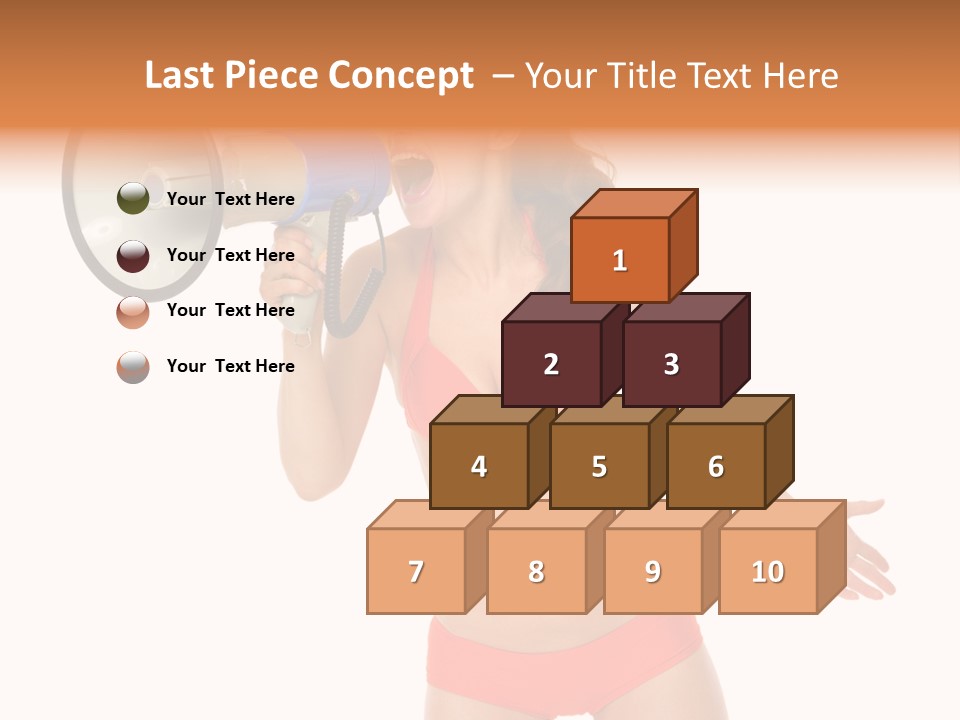 Yelling Isolated Season PowerPoint Template