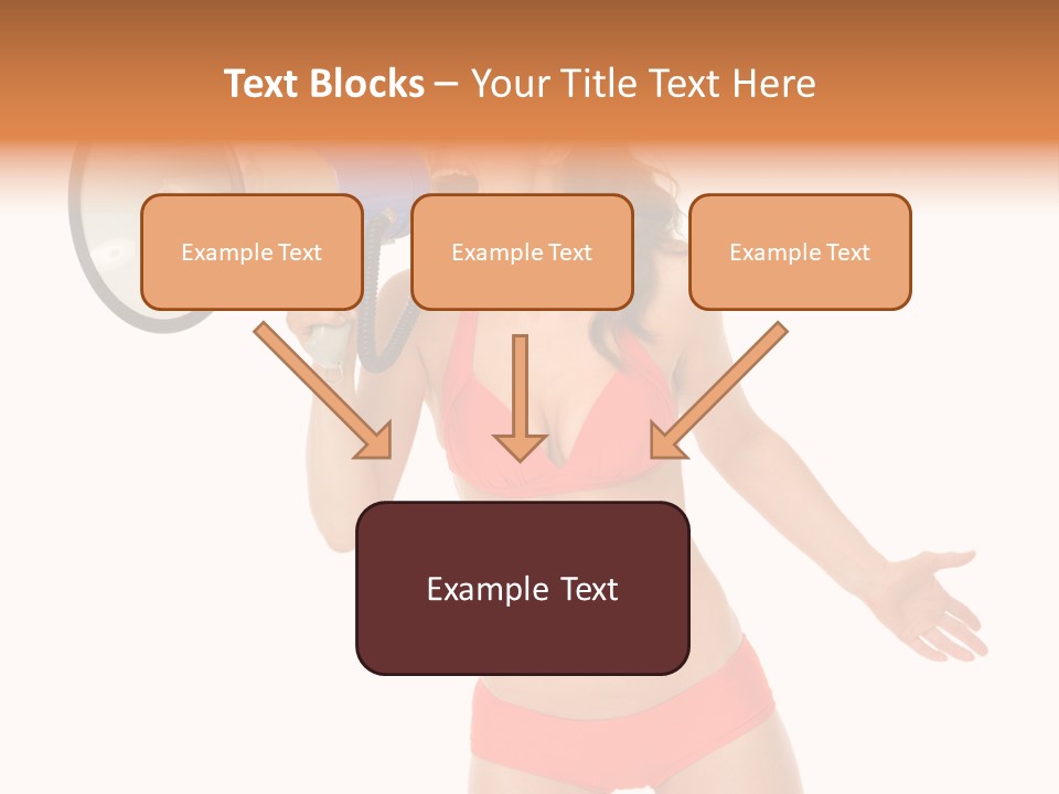 Yelling Isolated Season PowerPoint Template