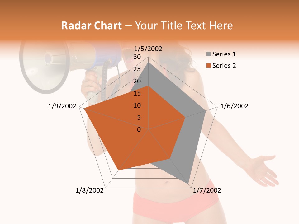 Yelling Isolated Season PowerPoint Template