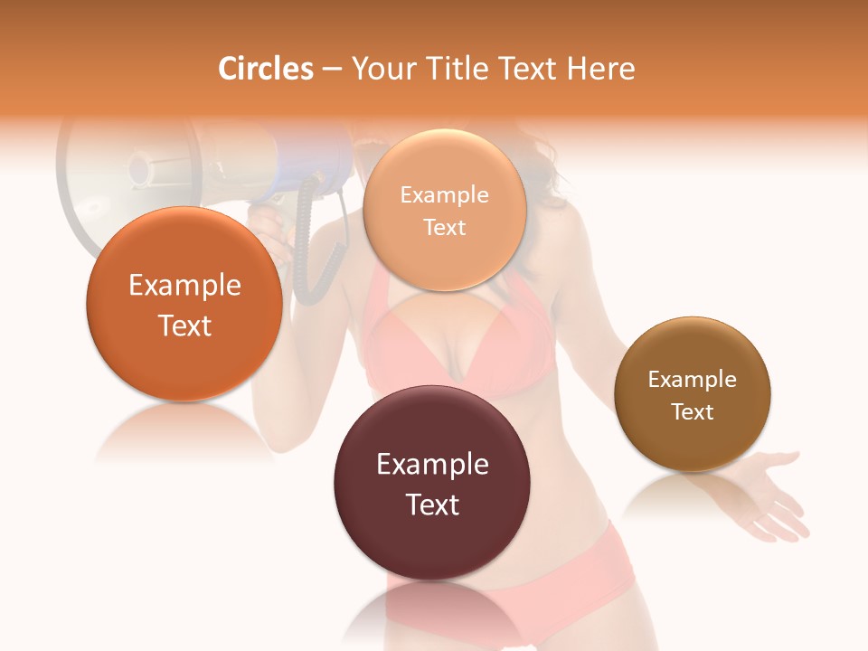 Yelling Isolated Season PowerPoint Template