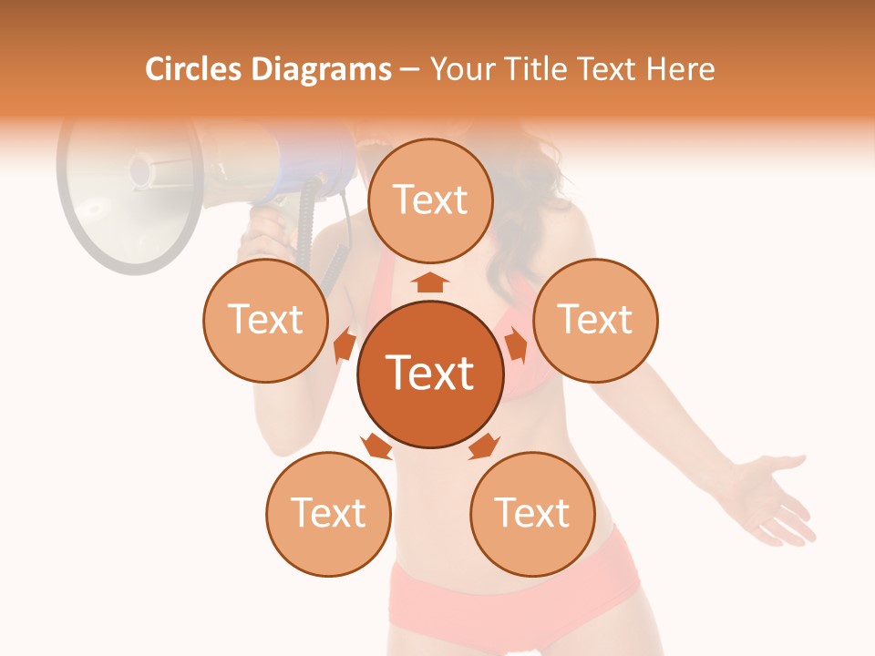 Yelling Isolated Season PowerPoint Template