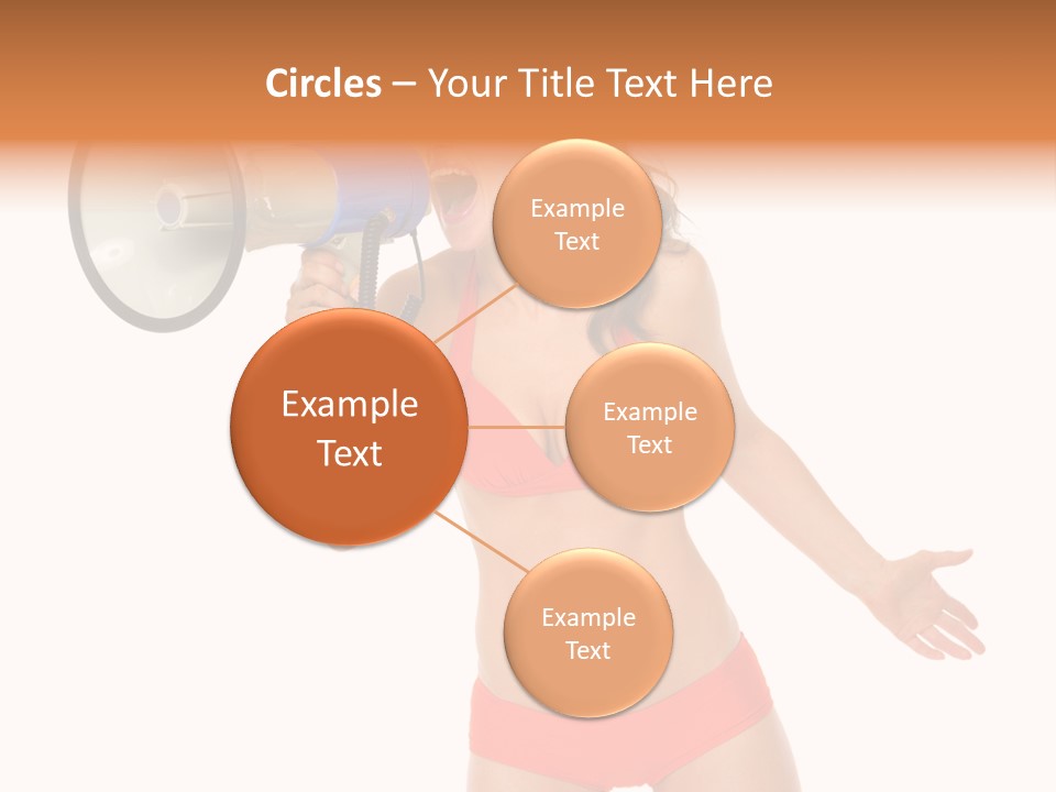 Yelling Isolated Season PowerPoint Template