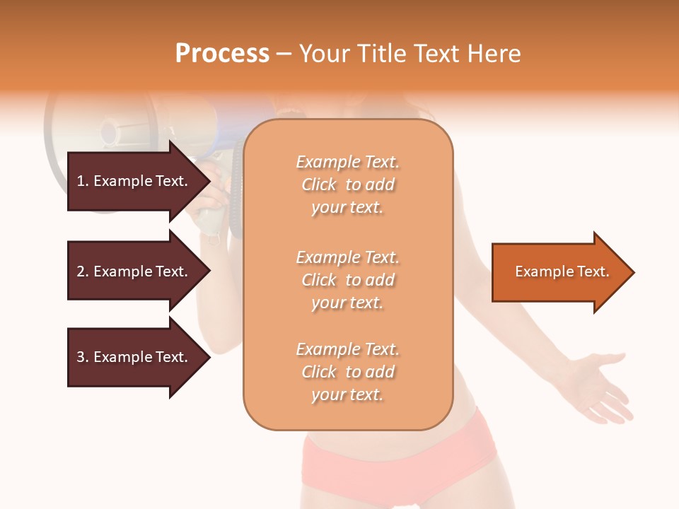 Yelling Isolated Season PowerPoint Template