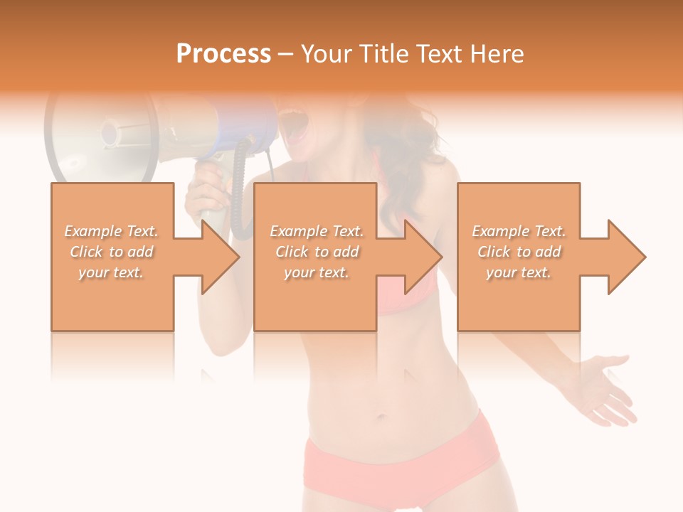Yelling Isolated Season PowerPoint Template