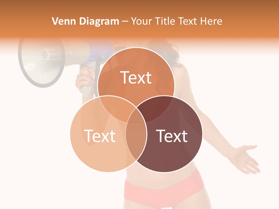 Yelling Isolated Season PowerPoint Template